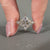 Marquise diamond ring with round and marquise side stones.