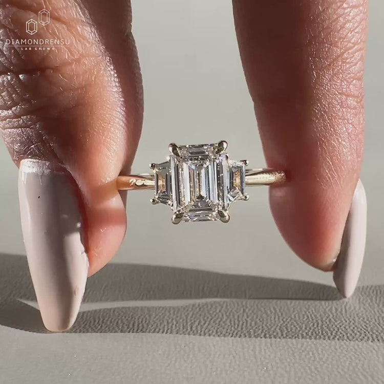 Diamondrensu UK engagement ring crafted with care and precision.