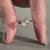 Round rose cut diamond ring in yellow gold.
