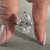 Prong setting on Solitaire diamond ring
