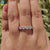 Eternity White Gold Milgrain Wedding Band