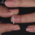 UK engagement ring with zig zag design.
