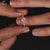 Diamonds London UK oval pave band ring.
