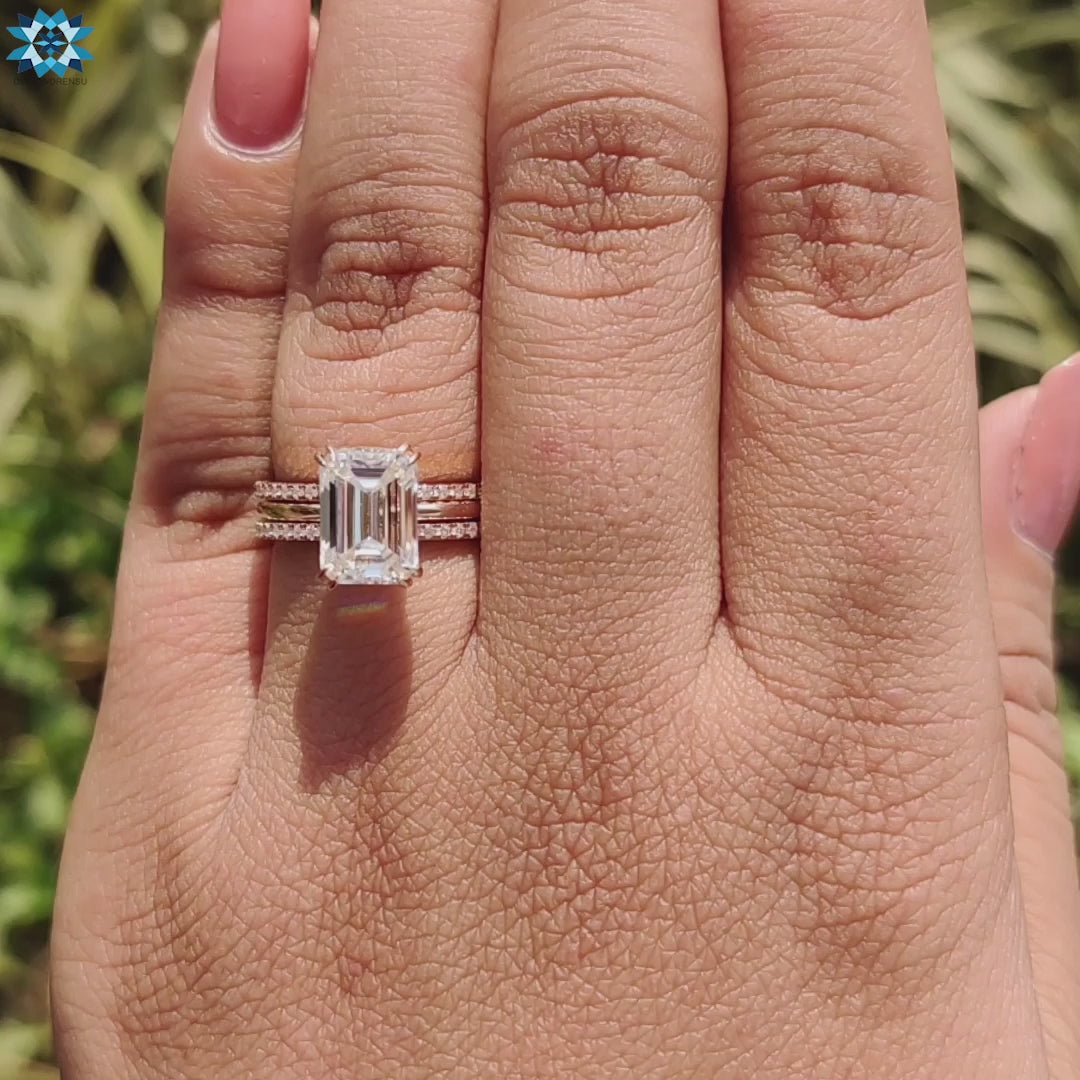 affordable moissanite engagement rings - diamondrensu