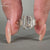 This ring has one emerald diamond in the center.
