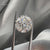 Diamond round cut in a 10.11 carat size and lab grown for ethical sourcing.
