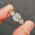 Cushion Moissanite Old Mine Cut Ring