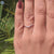 Dainty Curved Delicate Classic Moissanite Wedding Band