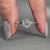 Solitaire engagement ring style suits many tastes.
