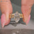 Dutch marquise diamond bridal set with Art Deco style.
