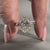 Solitaire engagement ring with 4 prong claw setting ring design.
