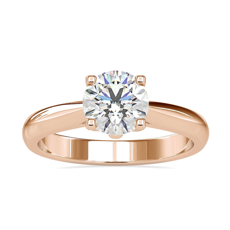 IGI certified engagement ring with verified quality and assurance for peace of mind.
