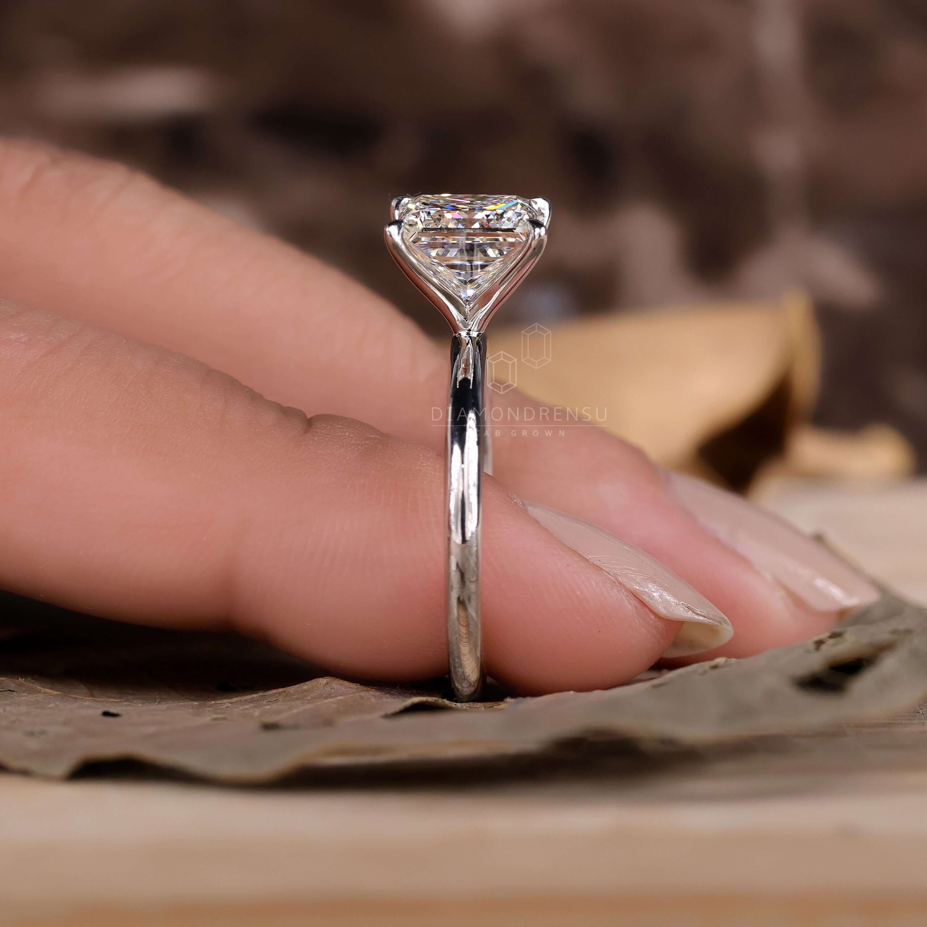 lab created diamond ring - diamondrensu