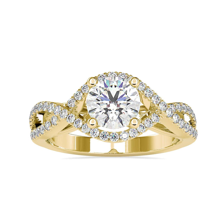 Designer ring shaped with quality detail and care.
