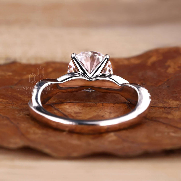 Dazzling twisted pave ring crafted for special occasions.