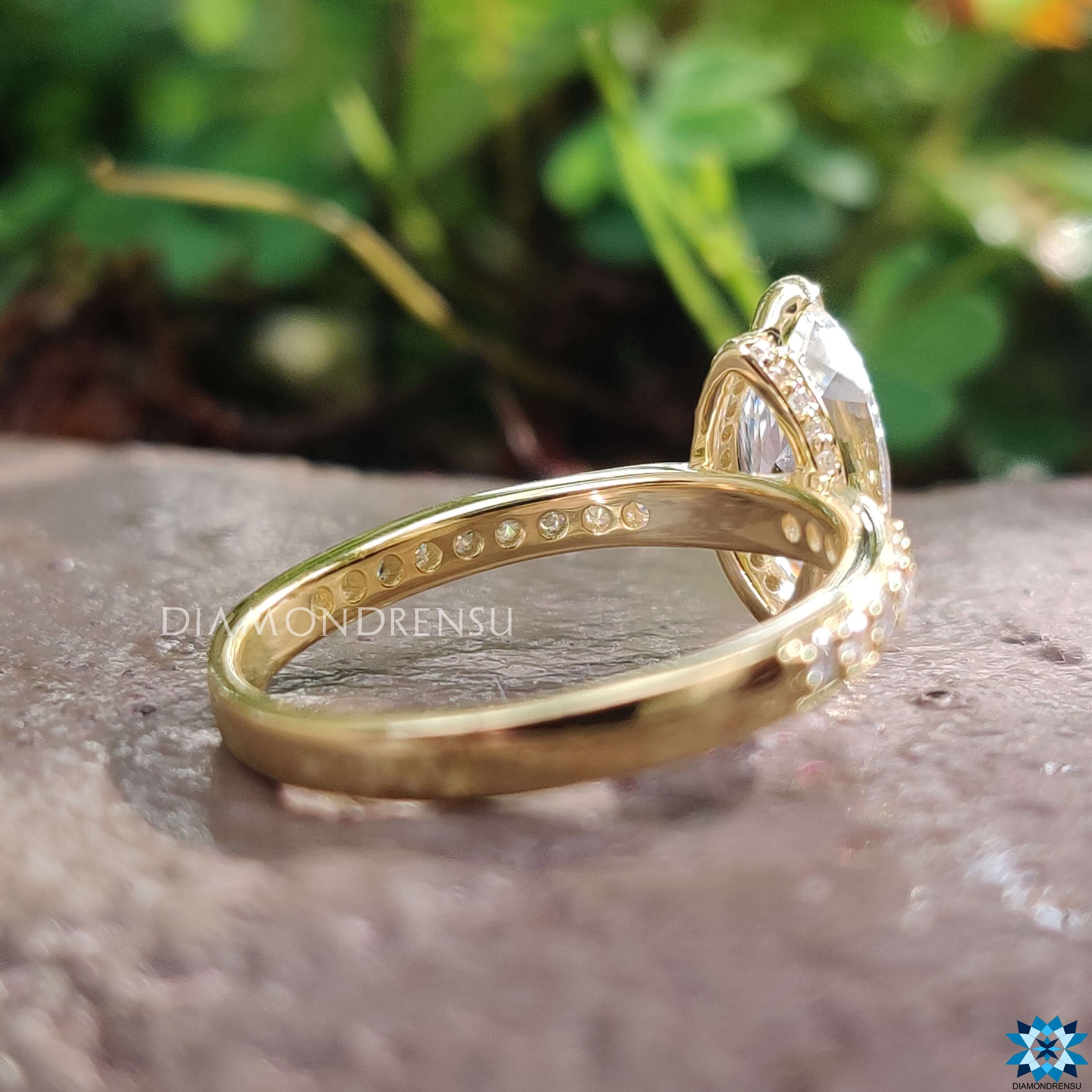 affordable moissanite engagement rings - diamondrensu