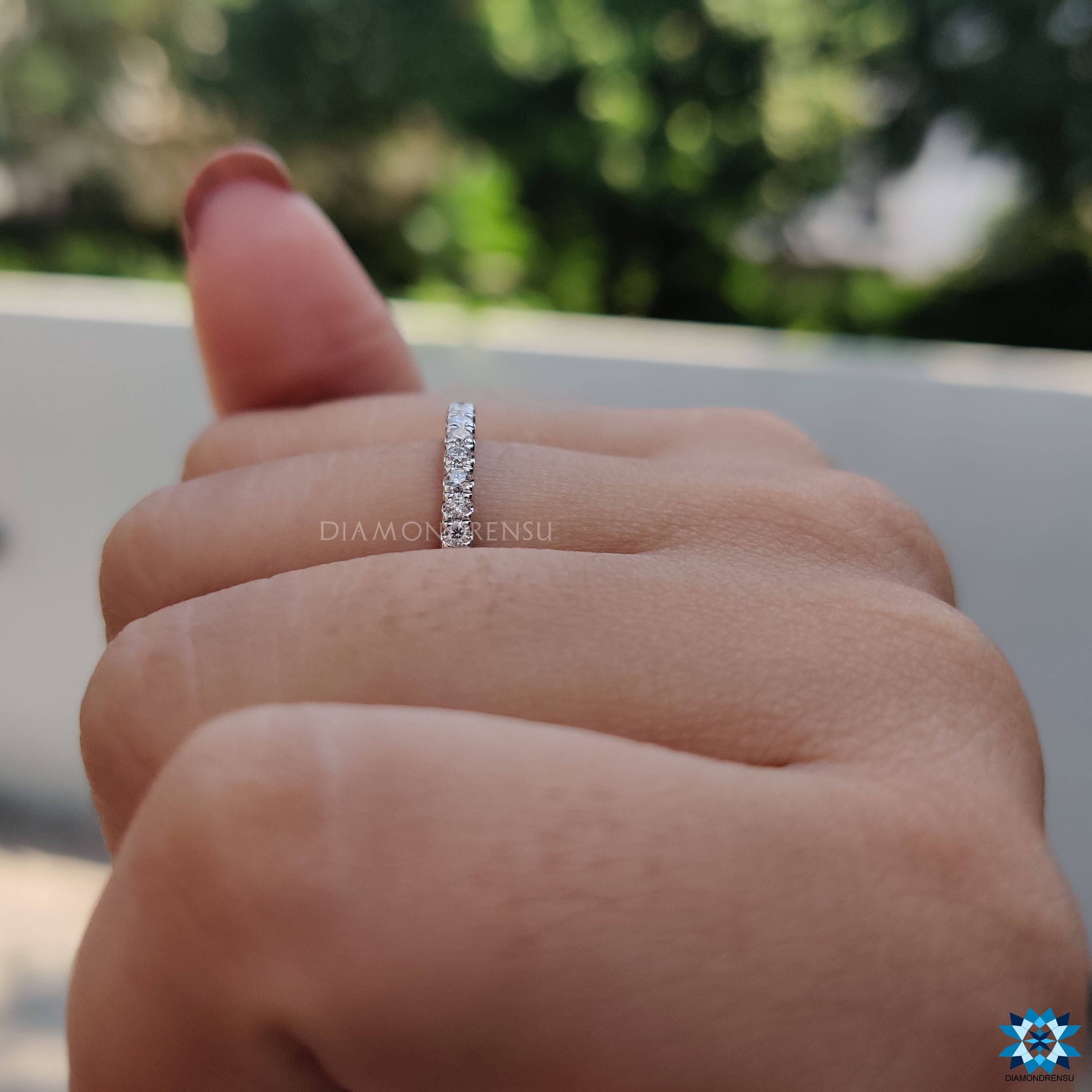 moissanite engagement rings - diamondrensu